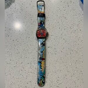 Disney Colorful Cartoon Graphic Watch